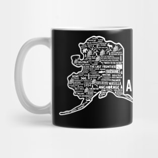 Alaska Map Mug